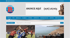Desktop Screenshot of panoramacajamarquino.com